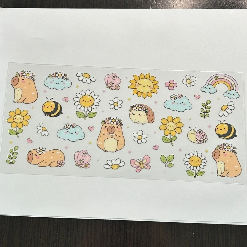 Cute Critters Cup Decal 235